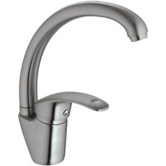 Смеситель F4121-5 сатин (40мм кухня боковой) FRAP