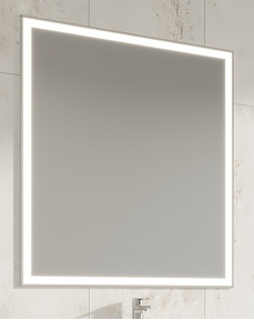 Зеркало Стиль 800*700 сенсор на подложке квадрат + подогрев