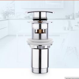 Донный клапан F60-2 к смесит. хром  (с квадр.проб) FRAP