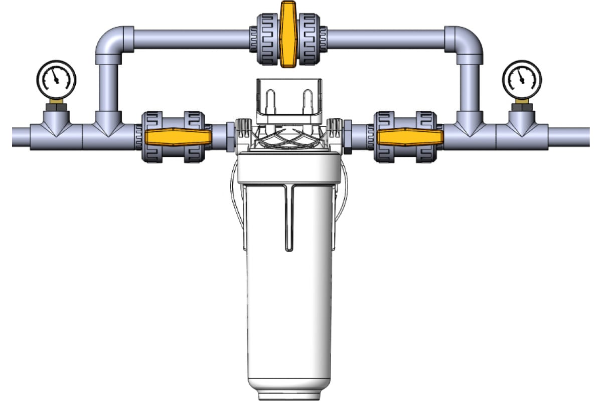 Очистка воды для отопления. Фильтр механической очистки ECOSOFT 3/4 fpv34eco. Схема подключения магистрального фильтра для воды. Схема подключения магистрального фильтра холодной воды. Фильтр механической очистки ручеёк-б 1-2-0,14.