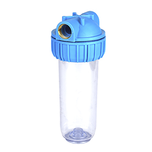 Фильтр магистральный 3/4,10",х/в,прозрачный,с катриджем "Thermofix"