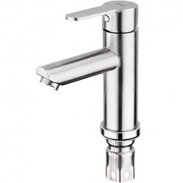 Смеситель F10801 на раковину шаровой нерж. хром. FRAP