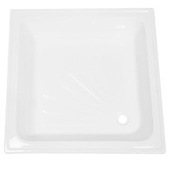 Поддон акрил 80*80*15 квадратный на каркасе с регулируемыми ножками EVA GOLD