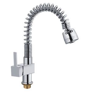 Смеситель F1052-3 (40мм.кух.,выдв.излив) FRAP