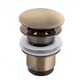 Донный клапан F60-4 к смесит. бронза с/п FRAP