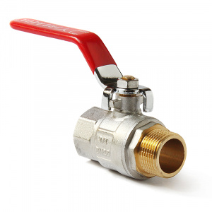 Кран шаровый,рычаг, Н-В,1 1/2