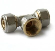 Тройник  НР 20*3/4*20 (компресс.)PROAQUA