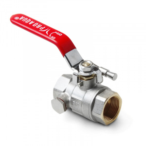 Кран шаровый 3/4,муфтовый с дренаж,воздухоотвод.