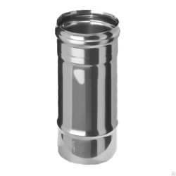 Дымоход (нерж.сталь 0,5мм) L=0.5м Q80
