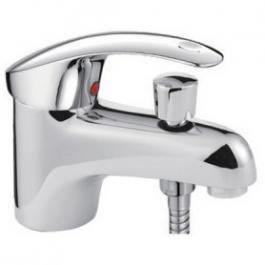 Смеситель F1221 (40 тюльпан с душ) FRAP