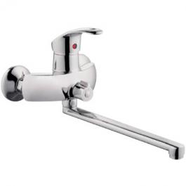 Смеситель F2221 (керамика латунь ванна длинный нос) FRAP