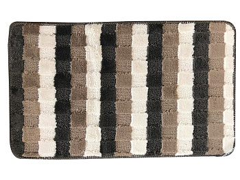 Коврик МК 45х75 Боард коричневый, микрофибра Delphinium