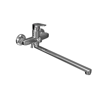 Смеситель ZODSBL2i10WA для ванны с длинным изливом керам.дивертор Zodiac IDDIS