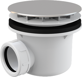 Сифон для душ. каб. D90 хр. А49CR