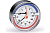 Термоманометр TMAX FR 818/10 (1/2", 10 бар, 120С) аксиальный WATTS