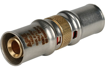 Муфта соединительная 16*16 равнопроходная пресс STOUT