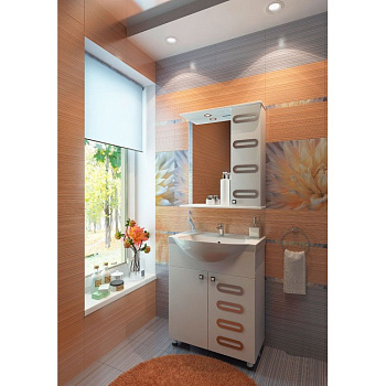 Тумба  Melania 65 + умывальник Монро 650