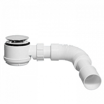 Сифон д/душ. поддона низкий 55мм 40/50 выпуск ф82 NOVA