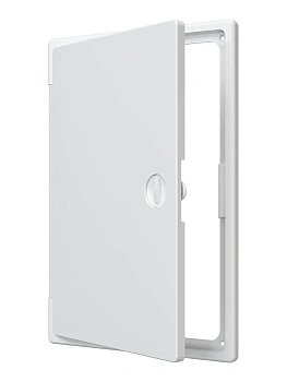 Люк-дверца EVECS (белая, пластик, ревиз., наклад., с ручкой задвижкой 200*300) ЛТ 2030 П