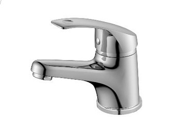 Смеситель DR71011 одноручный для умывальника, хром DECOROOM