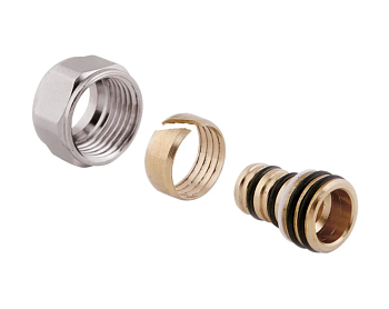 Евроконус под мет.пл трубу 16*2 (рб 3/4) TIM