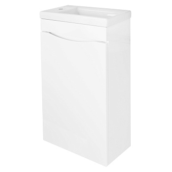 Тумба Алина подвесная 40+ умывальник Миранда 40 левая