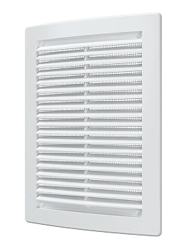 Решётка вентиляционная "ERA" (белая , пластик) (150х200) (1520 РЦ)
