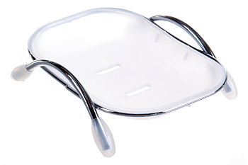 Мыльница настольная Белая L332-1 LEDEME