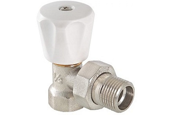 Кран д/радиатора 3/4 угловой верх компактный Valtec VT.007.LN.05