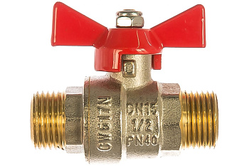 Кран шар. наруж./наруж. Ду 15 (1/2") бабоч. VT.219 ValTec Base