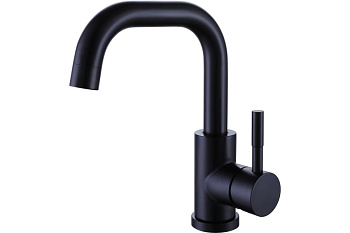 Смеситель универсальный для кухни/раковины нержавеющая сталь BALEAR 13105BLB Черный OLIVE'S