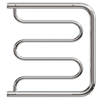 Полотенцесушитель водяной  PN25557P  500*700 Фокстрот с полкой, хром Point