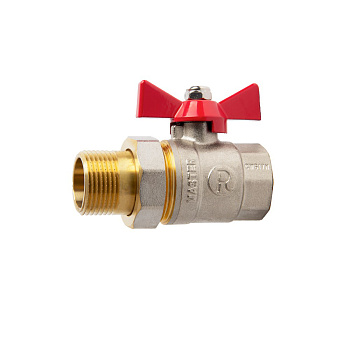 Кран шар. RISPA MASTER  с америк. 1/0" pn40