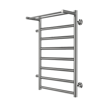 Полотенцесушитель TERMINUS Хендрикс П8 слева, нерж, боков.подключ.500мм (32х500х800)