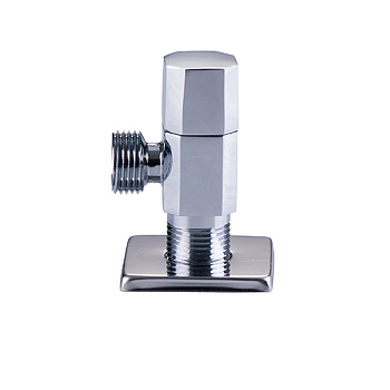 Кран угловой с отражателем , хром. блистер 1/2″x1/2″  VIEIR