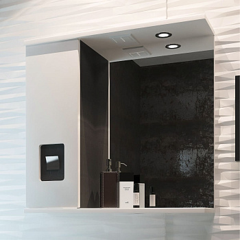 Зеркало Braunsy 70 лев.(кожа)