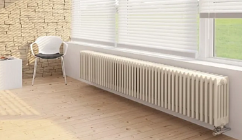 Радиатор трубч. Zehnder Charleston, h190/2070, 45 секц.диаметр подкл1/2" тип №1270(Caramel Quartz)