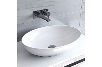 Умывальник накладной овальный  POINT Сатурн 63 PN43901