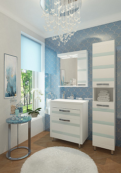 Пенал "Fantasy"  35 белое дерево