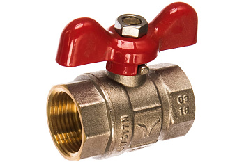 Кран шаровый,бабочка В-В, 1"