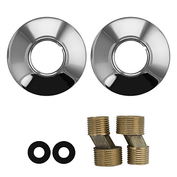 Комплект: 2эксцентрика + 2чашки Люкс латунь 00050