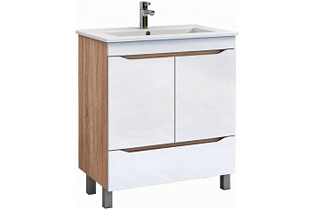 Тумба GRANI 75 дуб сонома с умыв. Оскар 75, tp.GRI.OSK.75.1Y  VIGO