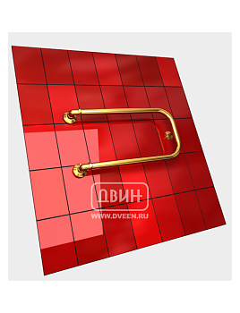 Полотенцесушитель P 32/40 3/4" Без полки Водяной (К0 Золотой хром)