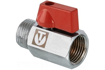 Кран МИНИ для ст/п прямой 1/2" в-н.р. Valtec" VT.331
