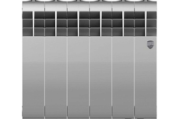 Радиатор биметалл Royal Thermo BiLiner 350 Silver Satin 6 сек