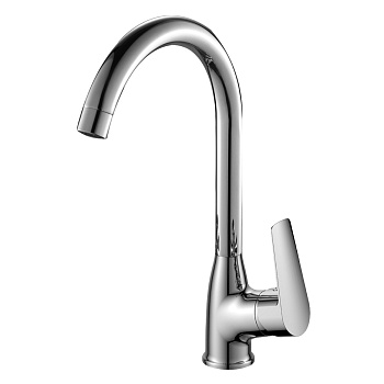 Смеситель одноруч.(35мм) S35-23 для кухни с высоким изливом ROSSINKA