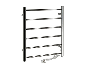 Полотенцесушитель электрический КЛАССИК-ПРЕМИУМ-ПРЯМОЙ 68*53 нержав с сухим 60 W
