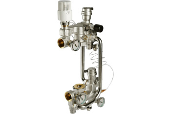 Смесит узел для тёплого пола с сервоприводом (без насоса) combi 02.VT.COMBI.0.180 S Valtec