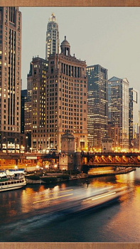 Электрообогреватель "Домашний очаг" Ночной город (500Вт)