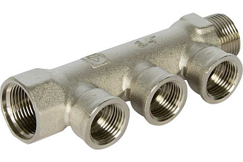 Коллектор 3 вых. 3/4"х1/2" ВР Valtec Vtс.550 050-3